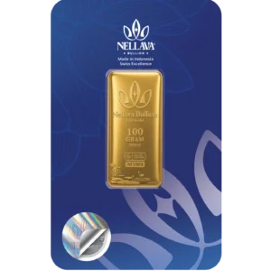 Nellava Bullion Gold Bar 100g