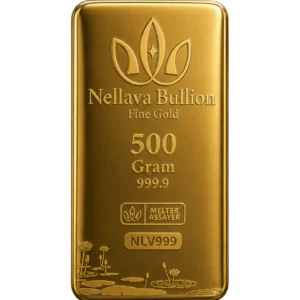 Nellava Bullion Gold Bar 500g