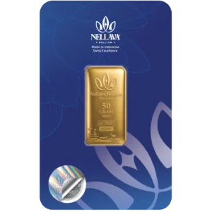 Nellava Bullion Gold Bar 50g